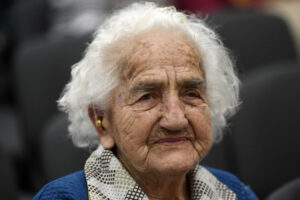 The oldest Slovak, Gizela Dvončová (pictured), died at the age of 106. Photo - TASR - Radovan Stoklasa