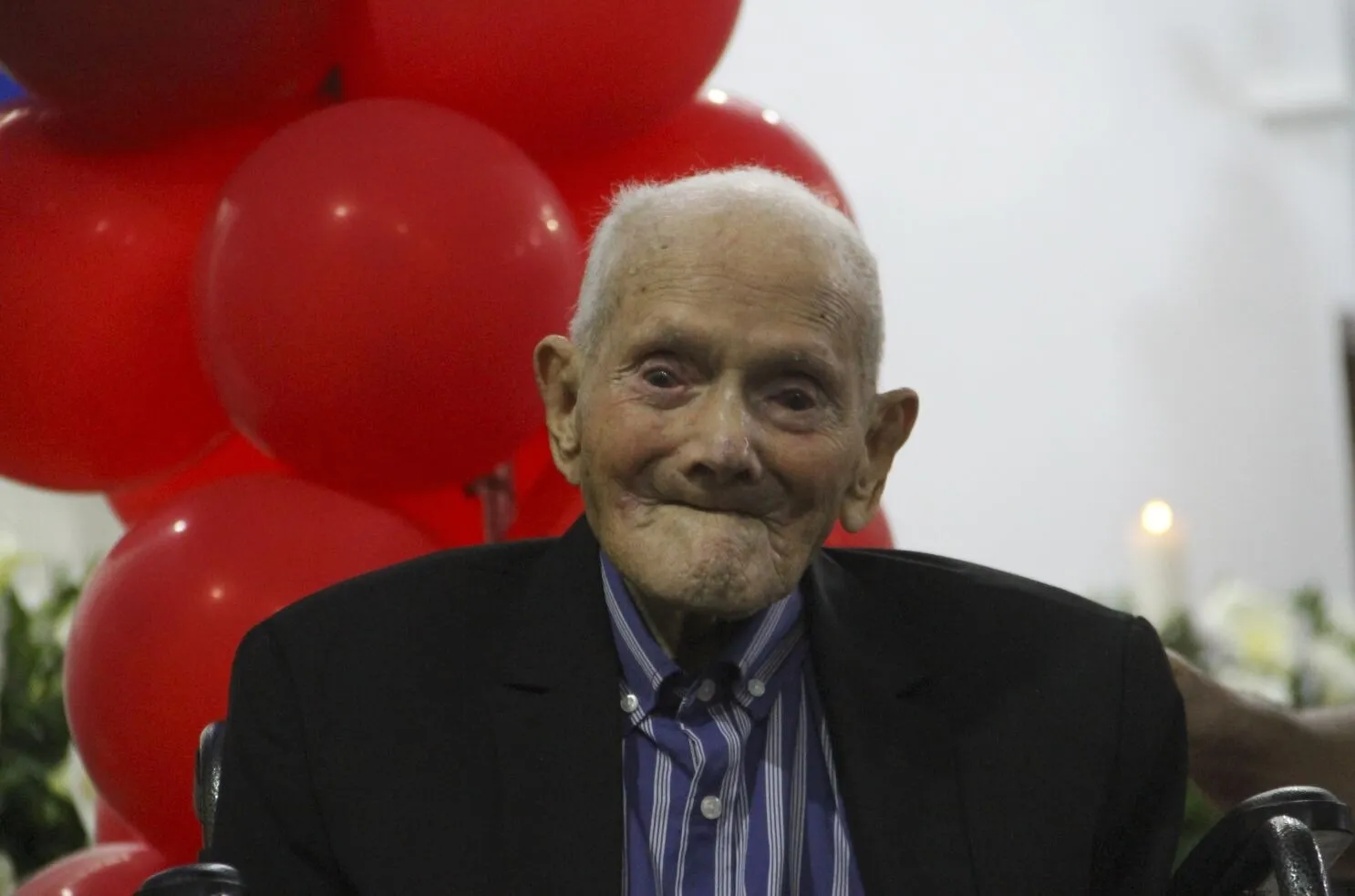 WORLD’S OLDEST MAN TURNS 114