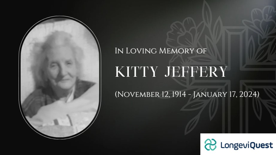 Kitty Jeffery, Ireland’s Oldest Person, Dies at 109